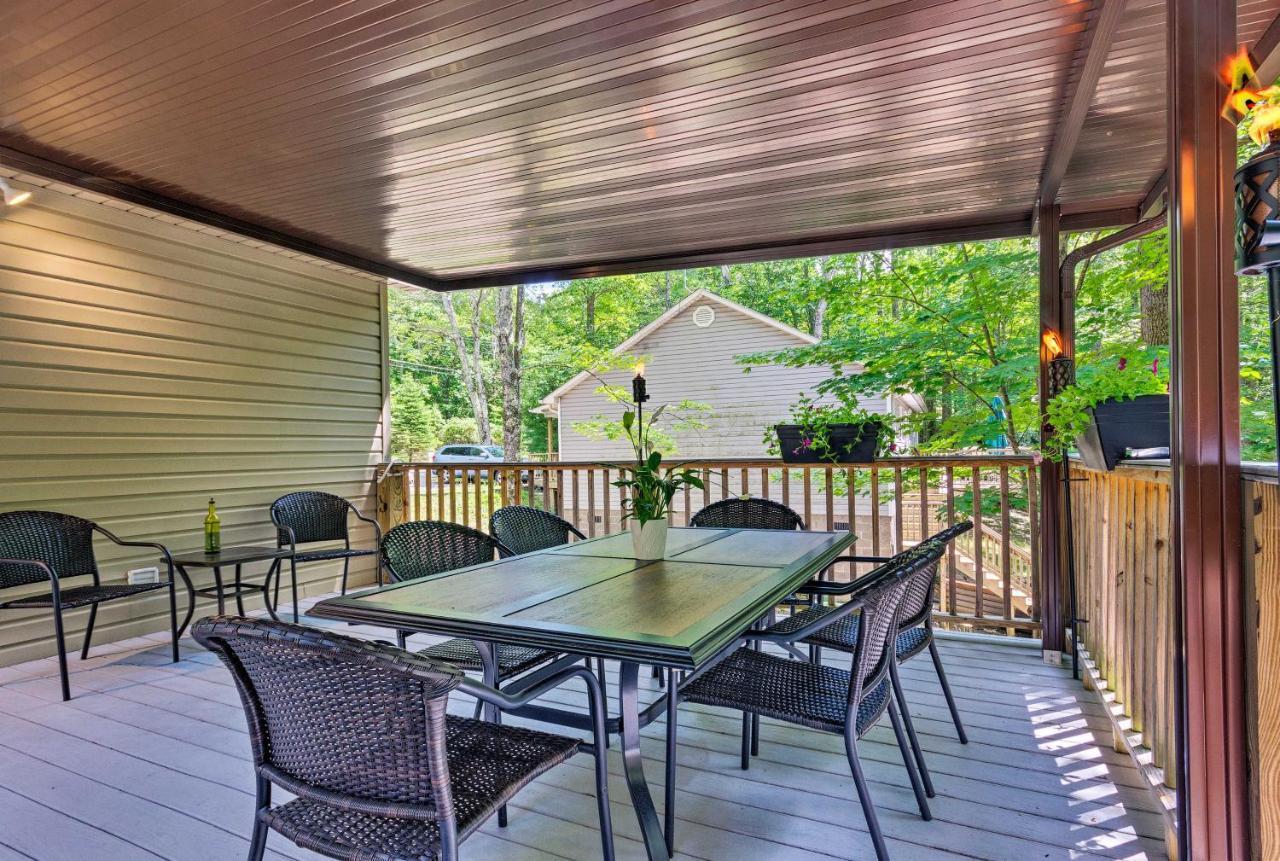 Beech Mountain Home With Covered Deck, Near Skiing! Extérieur photo