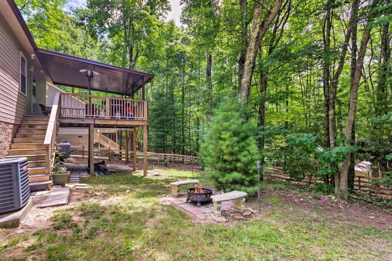 Beech Mountain Home With Covered Deck, Near Skiing! Extérieur photo